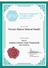 Best in Holistic Cancer Care